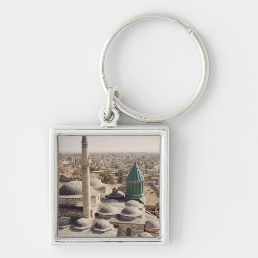 Mevlana Tekkeの空中写真 キーホルダー (正面)