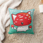 Mewshroomの枕 クッション (ブランケット)