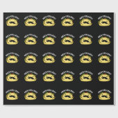 Mex-cellent優おもしろいれたタコプンダークBG ラッピングペーパー (フラット)