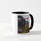 「MexicのアルバムからのMetlacの鉄道橋、 マグカップ (正面右)