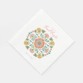 Mexical Talavera Final Fiesta Margarita スタンダードランチョンナプキン (角)