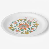 Mexical Talavera Final Fiesta Talavera ペーパープレート (アングル)