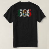 Mexicali Baja California 686 Tシャツ (デザイン裏面)