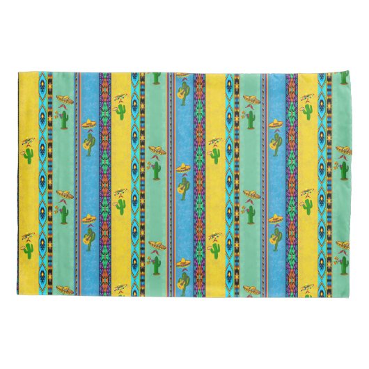 Mexican 枕カバー (裏面)