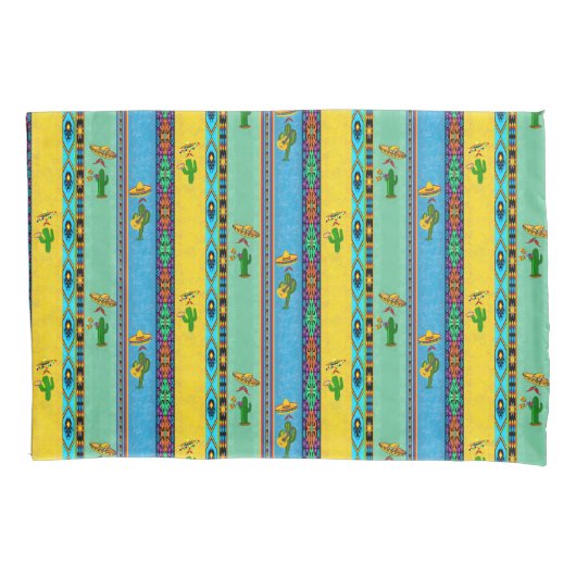 Mexican 枕カバー (正面)