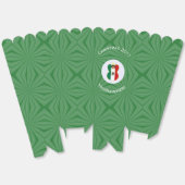 Mexican Angel Christmas Flag Personalized Popcorn フェイバーボックス (見開き)