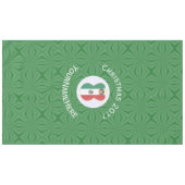 Mexican Angel Christmas Flag Personalized Text テーブルクロス (正面(横))