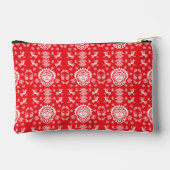 Mexican Aztec Art Home Decor アクセサリーポーチ (裏面)