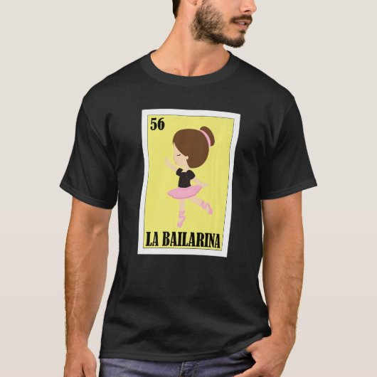 Mexican Ballet La Bailarina 3 Tシャツ (正面)