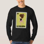 Mexican Ballet  La Bailarina  3 Tシャツ (正面)