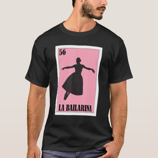 Mexican Ballet  La Bailarina 5 Tシャツ (正面)