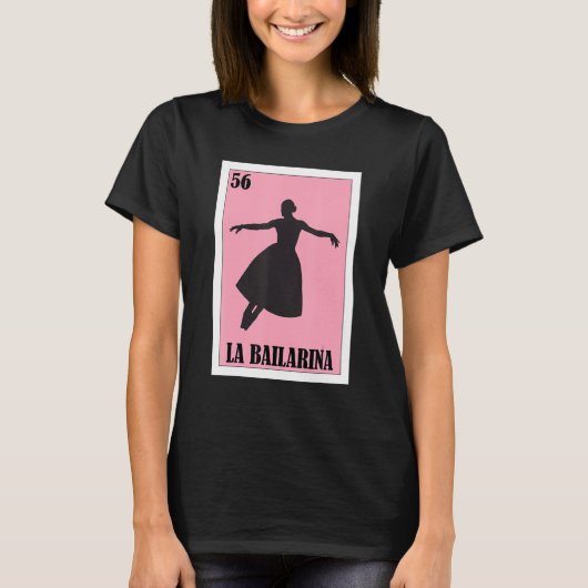 Mexican Ballet  La Bailarina 5 Tシャツ (正面)