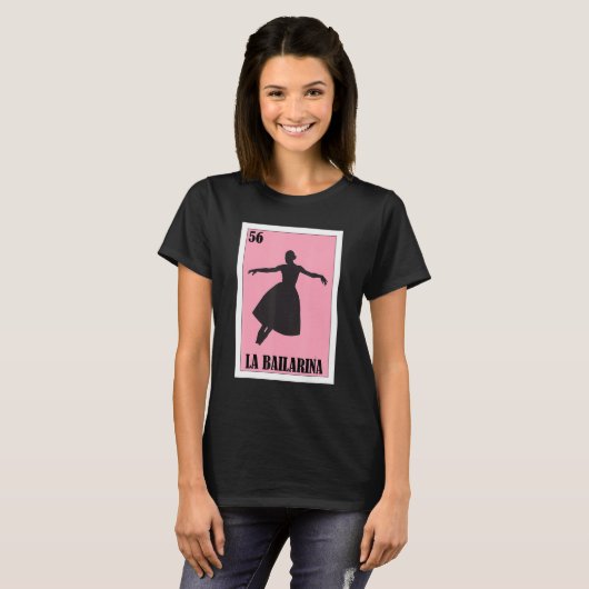 Mexican Ballet  La Bailarina 5 Tシャツ (正面フル)