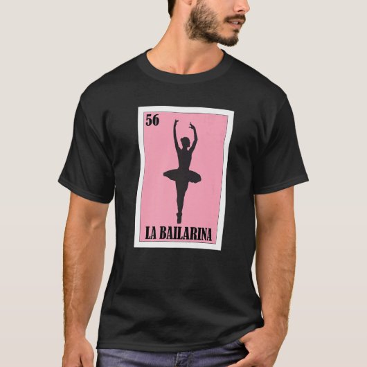 Mexican Ballet  La Bailarina  5 Tシャツ (正面)