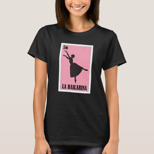 Mexican Ballet La Bailarina 8 Tシャツ (正面)