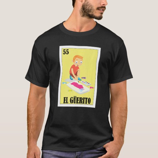 Mexican Blonde Kid  El Guerito Tシャツ (正面)