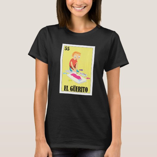 Mexican Blonde Kid  El Guerito Tシャツ (正面)