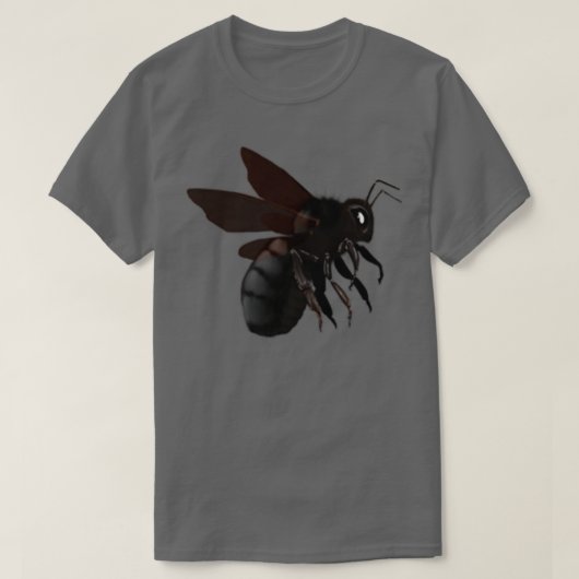 Mexican Carpenter Bee Xylocopa mexicanorum Digital Tシャツ (デザイン正面)