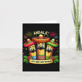 Mexican Christmas Tamale Ándale Let’s Make Some Ta カード (正面)