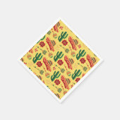 Mexican Cinco De Mayo Pattern  スタンダードカクテルナプキン (角)