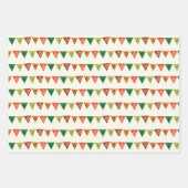 Mexican Cinco De Mayo Pattern  ラッピングペーパーシート (正面2)