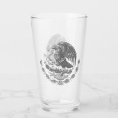Mexican coat of arms - silver タンブラーグラス (裏面)