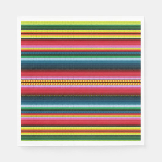 Mexican Colors スタンダードランチョンナプキン (正面)
