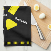 Mexican Cuisine Burrito Fajita Enchilada キッチンタオル (四つ折り)