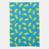 Mexican Cuisine Tortilla Burrito Fajita Enchilada キッチンタオル (縦)