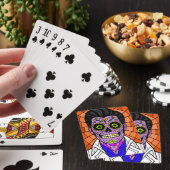 Mexican Elvis Stained Glass Playing Cards トランプ (インサイチュ)