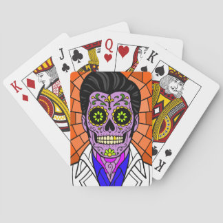 Mexican Elvis Stained Glass Playing Cards トランプ