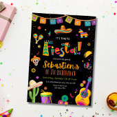 Mexican Fiesta Birthday Invitation, Kids Birthday 招待状