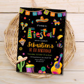 Mexican Fiesta Birthday Invitation, Kids Birthday 招待状