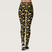 Mexican Fiesta & Día de Muertos Leggings レギンス (裏面)