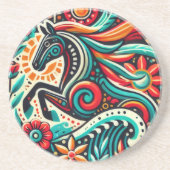 Mexican fiesta horse コースター (正面)