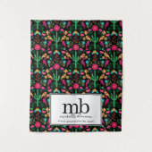 Mexican Fiesta Logo  Business Table Runner Banner タペストリー (正面)