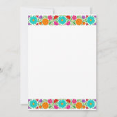 Mexican Fiesta Wedding Invitation 招待状 (裏面)