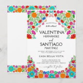 Mexican Fiesta Wedding Invitation 招待状 (正面/裏面)