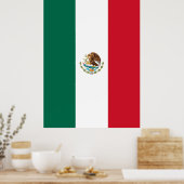 Mexican Flag ポスター (キッチン)
