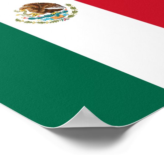 Mexican Flag ポスター (角)