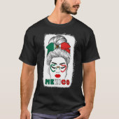 Mexican flag 16th September Mexico Independence Da Tシャツ (正面)