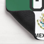Mexican Flag Desktop Goal Kick Custom Name マウスパッド (コーナー)