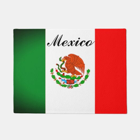 Mexican Flag Door Mat ドアマット (正面)