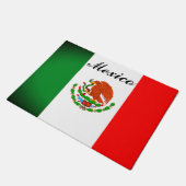 Mexican Flag Door Mat ドアマット (アングル)