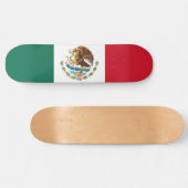 Mexican Flag (Mexico) スケートボード (横)