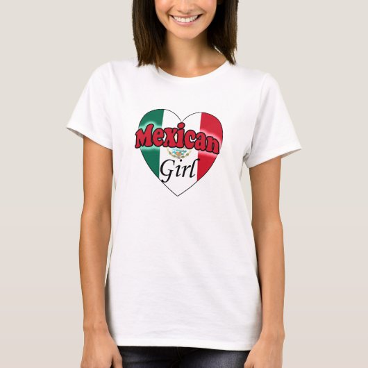 Mexican Girl Tシャツ (正面)