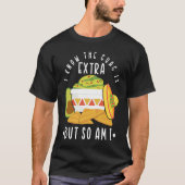 Mexican Guacamole Avocado Cinco De Mayo Tシャツ (正面)