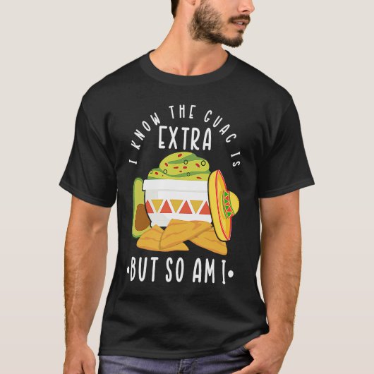 Mexican Guacamole Avocado Cinco De Mayo Tシャツ (正面)