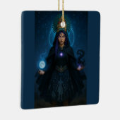 Mexican Indigenous Goddess Tlazolteotl Ornament セラミックオーナメント (右)