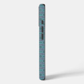 Mexican inspired pattern in gray and green Case-Mate iPhoneケース (裏面 / 左)